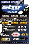 Dcor 40-50-116 Decal Sheet Star Yamaha 2016. Fixed Price $28.79.