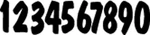 Dirt Digits PL53B-7 Pro Lite Stick-on 5IN. Black Number. Fixed Price $11.76.