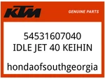Ktm Oem Part 54531607040 Idle Jet Keihin. Fixed Price $15.58.