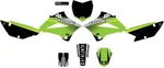 Dcor 9 Kawasaki Complete Graphic Kit Black Motorcycle Dirt Bike 20-20-070. Fixed Price $113.06.