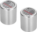 Figurati Designs FD73-DC-2730-SS Docking Covers American Flag Silver. Fixed Price $24.82.