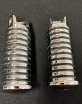 Harley Davidson Large O- Ring Foot Pegs Etched Bar And Shield Logo 49125-82. Fixed Price $71.25.