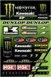 Dcor 40-20-117 Decal Sheet Monster Kawasaki. Fixed Price $27.95.