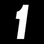 #1 6" Tall White "pro Digit" Stick-on Race Numbers Pack Dirt Digits PD63W-1. Fixed Price $12.95.