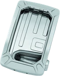 Kuryakyn For Nova Curved Vertical Mount Side License Plate Holder Chrome. Fixed Price $191.99.