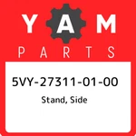 5VY-27311-01-00 Yamaha Stand, Side 5VY273110100, New Genuine Oem Part. Fixed Price $176.77.