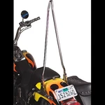 Cycle Visions CV8000 Attitude Chrome Sissy Bar 30". Fixed Price $144.43.