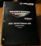 2007 Polaris Sportsman 6X6 Quad Atv Service Repair Shop Manual & Cd 9920778. Fixed Price $17.50.