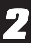 Qty Dirt Digits 4IN White Competition Number Plate DD43W-2 09-6402 1644567. Fixed Price $24.99.