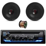 Jvc KD-T720BT Bluetooth Cd Stereo Receiver, 2X 6.5" 225 Watt Car Speakers W/wire. Fixed Price $212.49.