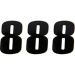 Moose Racing Race Number - Black 4.5" 80018. Fixed Price $12.72.
