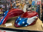Ironhead Evo Paint Set Gas Tank Front Rear Fenders Sportster 883 1200 Custom Air. Fixed Price $1299.99.