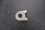 Yamaha 1986 - 1990 YX600 Radian Rear Axle Swingarm Left Side Adjuster Plate. Fixed Price $30.00.