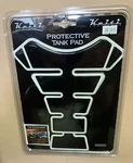Keiti Motorcycle Protective Tank Pad Wholly Black Part # KT-1300 20-3511. Fixed Price $27.99.