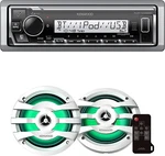 Kenwood KMRM332BT Marine Digital Media Receiver + 6.5" 2-WAY Speakers. Fixed Price $309.99.