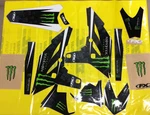 Factory Effex Monster Energy 2011 Graphics Kit Black Race Team 14-17226. Fixed Price $44.45.