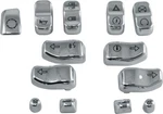 Harddrive 14-UP Style Hand Controls Chrome Switch Caps, Piece 0139-13. Fixed Price $50.91.