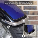 National Cycle Cast Fender Tips Front 2-PIECE #N7007 Fits Suzuki. Fixed Price $161.99.