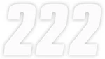 Factory Effex 08-90012 Fx Number White 4". Fixed Price $11.95.