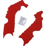 Athena M7349R Rubber Frame Pads - Red. Fixed Price $23.08.