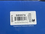 Evs Engineered Vehicle Specific Bonded Brake Shoes SBS574 -new Old Stock. Fixed Price $28.00.