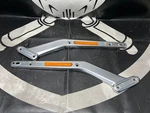 Harley Davidson Fatboy Rear Fender Mudguard Struts Supports 59500537 59500538. Fixed Price $134.33.