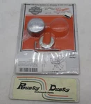 Harley Davidson Genuine Swing Arm Pivot Covers 43897-86B. Fixed Price $28.99.