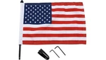 Pro Pad Flag Mount Base 1/2" Horizontal Bar With 10" X 15" Usa For Indian. Fixed Price $104.95.