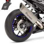 S03B Blue 17 Inch Wheel Rim Stripes Tape Decal Sticker For Honda Motorcycle. Fixed Price $47.64.