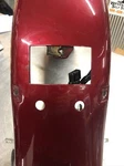 2004 Harley Davidson Classic Rear Fender Lava Red Sunglo Used 59579-04BJK. Fixed Price $169.95.