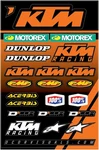 Dcor Universal Decal Sheet Ktm Racing. Fixed Price $23.20.