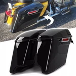 4" Stretched Extended Hard Saddlebags 5X7" Speaker Lid For Harley Touring 14+. Fixed Price $211.00.