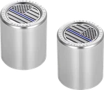 Figurati Designs Docking Covers FD70-DC-2730-SS American Flag Silver Contrast. Fixed Price $24.40.