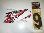 Factory Effex New Nos Black 7" PRO-9 # Pack FX02-4349. Fixed Price $9.86.