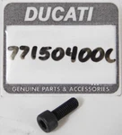 New Genuine Ducati Motorcycle Stock Factory Oem Screw Bolt 77150400C Nos. Fixed Price $9.42.