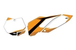 Factory Effex Graphic Number Plate Backgrounds White Motorcycle Dirt 12-64522. Fixed Price $29.99.