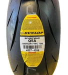 Dunlop Q5A 180/55ZR17 Motorcycle Tire Rear 45274206. Fixed Price $201.99.