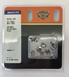 Harley-davidson Chrome Allen Hole Plugs Kit 3/8" Multi-fit P/n 94132-93T (M1). Fixed Price $18.95.