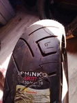 Shinko 150/80-16 Rear Tire Motorcycle 150/80B16 SR777 Heavy Duty 87-4597. Fixed Price $139.99.