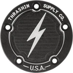 Thrashin Supply Co. Dished Points Cover Black #TSC-3026-4 Harley Davidson. Fixed Price $59.95.