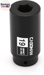 1/2"DRIVE 19MM Crank Bolt For Honda, Harmonic Balancer Socket, 3 Times. Fixed Price $30.11.