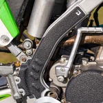 Black Frame Guards 1992-2002 Kawasaki Grip Tape Protectors. Fixed Price $25.00.