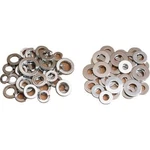 Drag Specialties Washers S.a.e Chrome Kit 1/4" Lock/flat 71PC Harley DS-190501. Fixed Price $27.99.
