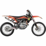 Factory Effex Rockstar 2016 Shroud Graphics Kit Orange Motorcycle 19-14526. Fixed Price $19.95.