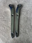 Harley Davidson Dyna Right/left Rear Fender Support Cover 60222-07 60219-07. Fixed Price $59.99.