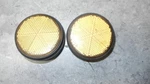 1974 Kawasaki F7 175 Front Reflector Left Right With Damper 28012-006. Fixed Price $25.00.