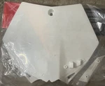 Cycra 1CYC-0800-42 Stadium White Front Number Plate With Brake Line Holder Usa!. Fixed Price $28.11.
