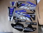 Flu Designs PTS6 Team Racing Graphics Yamaha YZ250F YZ450F 2006 2007. Fixed Price $51.99.