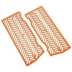 7602 Racing Radiator Guards Anodized Orange For Ktm Husqvarna. Fixed Price $61.02.
