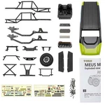 Meus Racing MB24 Body 5.2IN 132MM Axial Shell Abs+nylon Carbon Fiber Frame. Fixed Price $39.99.